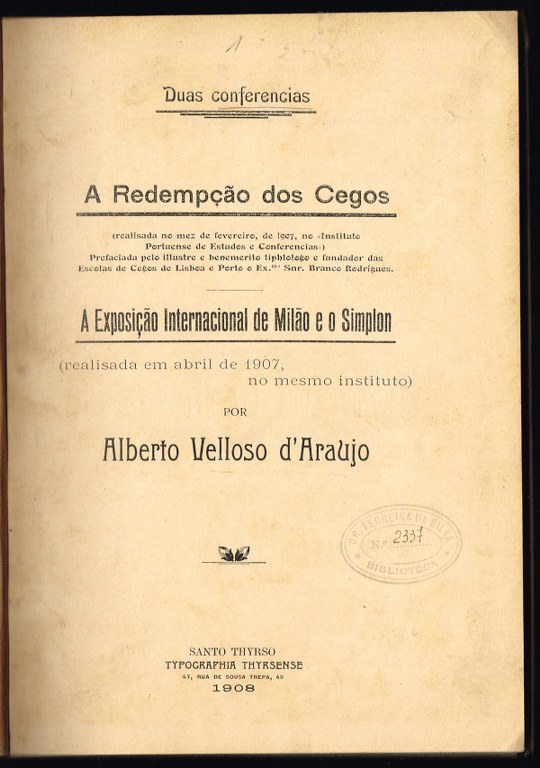 CONFER�NCIAS (Porto)